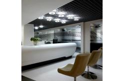 China Fireproof Aluminum Ceiling Design 2mm Thick Panel Sound Absorption Ceiling supplier