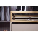 Adjustable 316L Stainless Steel SS Almirah Wardrobe Closet With Hanging & Storage