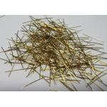 Diameter 0.22mm Micro Steel Fiber Copper Coated For Concrete for sale