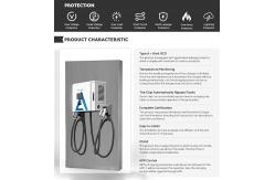 China High Power DC EV Charging Station 30KW 60KW With CCS CHAdeMO Dual Plugs supplier