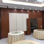 Aluminium Mobile Sliding Folding Partition Walls Hotel Soundproof Acoustic Movable Partitions for sale