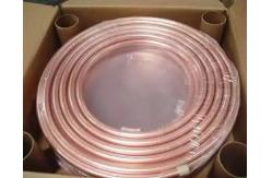 China ASTM B280 Copper Tube Pipe Coil 3/8 50FT / Roll C10920 Cu supplier