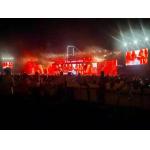 P4.81 HD Full Color Stage LED Screens Meanwell Power LED video,1920hz refresh rate，brightness 4500 cd，500x500 /500x1000 for sale