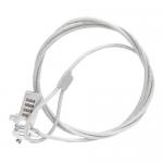 6MM Super Thick Notebook Cable Lock Heavy Duty Tablet Security Cable Zinc Alloy