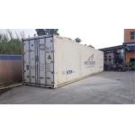 28cbm Shipping 40 Foot Refrigerated Container With Temperature Controlled for sale