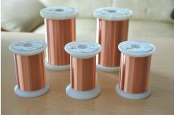 China Solderable Super Thin Magnet Wire 0.03mm Enameled Copper Wire supplier
