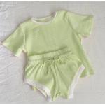 Ribbed Cotton Custom Tee Shirts 6T Unisex Kids Basic Ringer Tee