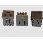 Plastic Body Electrical American Plug Power Socket With UL C-UL Approved for sale