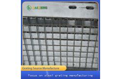 China G40 Heavy Duty Steel Grate Bar Grating Silver White supplier