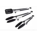 China Multifunction Kitchen Food Tongs Stainfree 12in Length Dishwasher Safe manufacturer