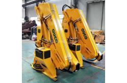 China 1t 10m ABS Ship Deck Cranes Hydraulic Telescopic Foldable Boom supplier