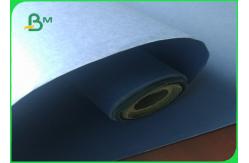 China Blue Fabric Washable Kraft Liner Paper 0.55mm thickness for Wallets making supplier