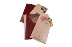 China 350g Paper Paperboard Custom Red Packet Handmade Red Envelope For Gift Presentation supplier