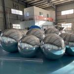 Newest hanging inflatable mirror ball mirror balloon giant mirror sphere  sealed gold/silver ball big shiny ball for decoration for sale