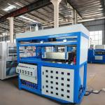 High Speed Plastic Vacuum Forming Machines 5-20fpm 520kg 560*610mm Max Forming Area for sale