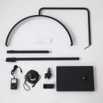 The 23 36W Temperature Control Flexible & removable mobile phone clip lash Moon lamp