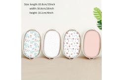 China Skin Friendly Standard Bassinet Crib Sheet Bassinet Mattress Sheet supplier