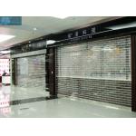3m Height 9mm Tube Roll Up Clear Roller Shutters for sale