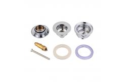 China Unslotted Bathroom Sink Drain Click Clack Chrome Bathroom Sink Pop Up Drain supplier