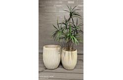 China Transform Your Garden With Our Stylish Frost Resistant Fiberclay Planters supplier