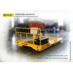 Heavy Flat Rail Industrial Transfer Trolley / Material Handling Equipment for sale