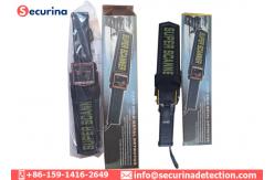China Rechargeable Battery Security Metal Detector Wand 270mW With Vibration Alert supplier