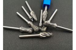 China Durable Ball Nose Grinding Burrs Tree 100% Tungsten Carbide Raw Material supplier