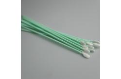China 250mm Disposable Best Clean Long Handle Polyester Swabs For Pcb supplier