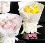 Thickened cowhide, playful and colorful flower packaging paper for sale