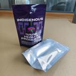 Pharma-Grade Customizable Printing Stand Up Bags For Pharmaceuticals Packaging With Transparent Back Designed for sale