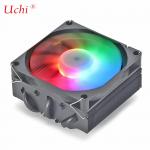 Heatpipe Radiator I3 I5 I7 I9 Lga775 1150 1151 1155 1156 1700 1366 2011 AMD AM4 AM5 Universal Horizontal CPU Cooler Fan Black for sale