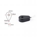 Multifunctional 0.9m Retractable Cable Anti Theft Pull Box