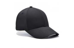 China Custom 6 Panel Blank Baseball Cap 58cm Cool Soft Polyester Ripped Dad Hat supplier