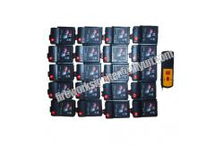 China AA Batteries 433MHZ 20 Cues Digital Firing System For Wedding supplier