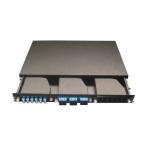 SC / ST / FC / LC pigtail MPO Fiber Optic Patch Panel with RoHS , SGS