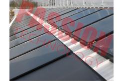 China Blue Titanium Flat Plate Solar Collector Pressurized Heating Panel supplier