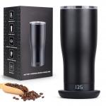 Custom Smart Heated Coffee Mug LED Screen Self-Adjusting Temperature For Convenient Direct Drinking For Travel Car for sale