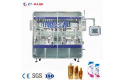 China 100-1000ml Servo Ss304 Shampoo Detergent Lotion Liquid Soap Bottle Filling Machine supplier