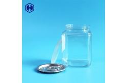 China Durable Square Plastic Biscuit Containers Fully Airtight And Leak Proof supplier