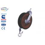 Hold Down Conductor Stringing Blocks 10~40kN Rated Load Nylon Steel Rubber Line Aluminum for sale