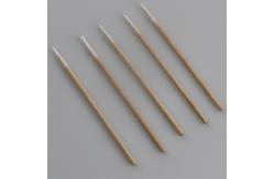 China Biodegradable Wooden Stick Mini Pointed Cotton Swab For Industrial Use supplier