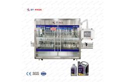 China Linear Piston Servo Motor Lubricant Oil Filling Machine Track Capping Automatic supplier