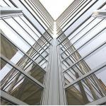 Drilling Aluminum Curtain Wall Profile Anodized / powder painted