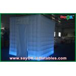 Inflatable Photo Studio White Indoor Inflatable Cube Tent , Practical  Family Event Photo Booth Props for sale
