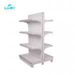 Customized Size Supermarket Display Shelf Grocery Rack Corrosion Protection for sale
