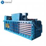 Horizontal Hydraulic Plastic Baling Machine Scrap Baler Compress Automatic for sale