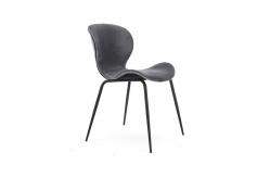 China Grey Velvet Comfortable New Stackable Chairs Ergonomics Shape For Banquet Events supplier