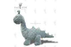 China Custom Cute Green Dinosaur Plush Toy 36cm Infant Sleeping Soft Toys supplier