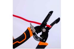 China 175mm 65Mn Scrap Wire Stripper Cable Wire Stripper Crimper 105g supplier