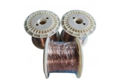 China UNS C17200 Alloy 25 Beryllium Copper Wire Dia 0.4mm CuBe2 supplier